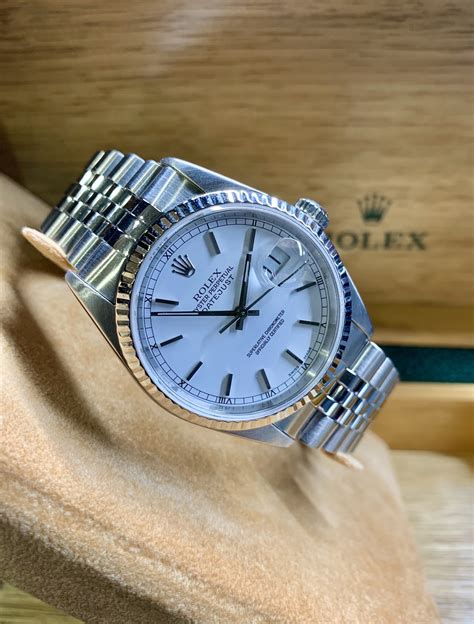 rolex datejust 36 stainless steel